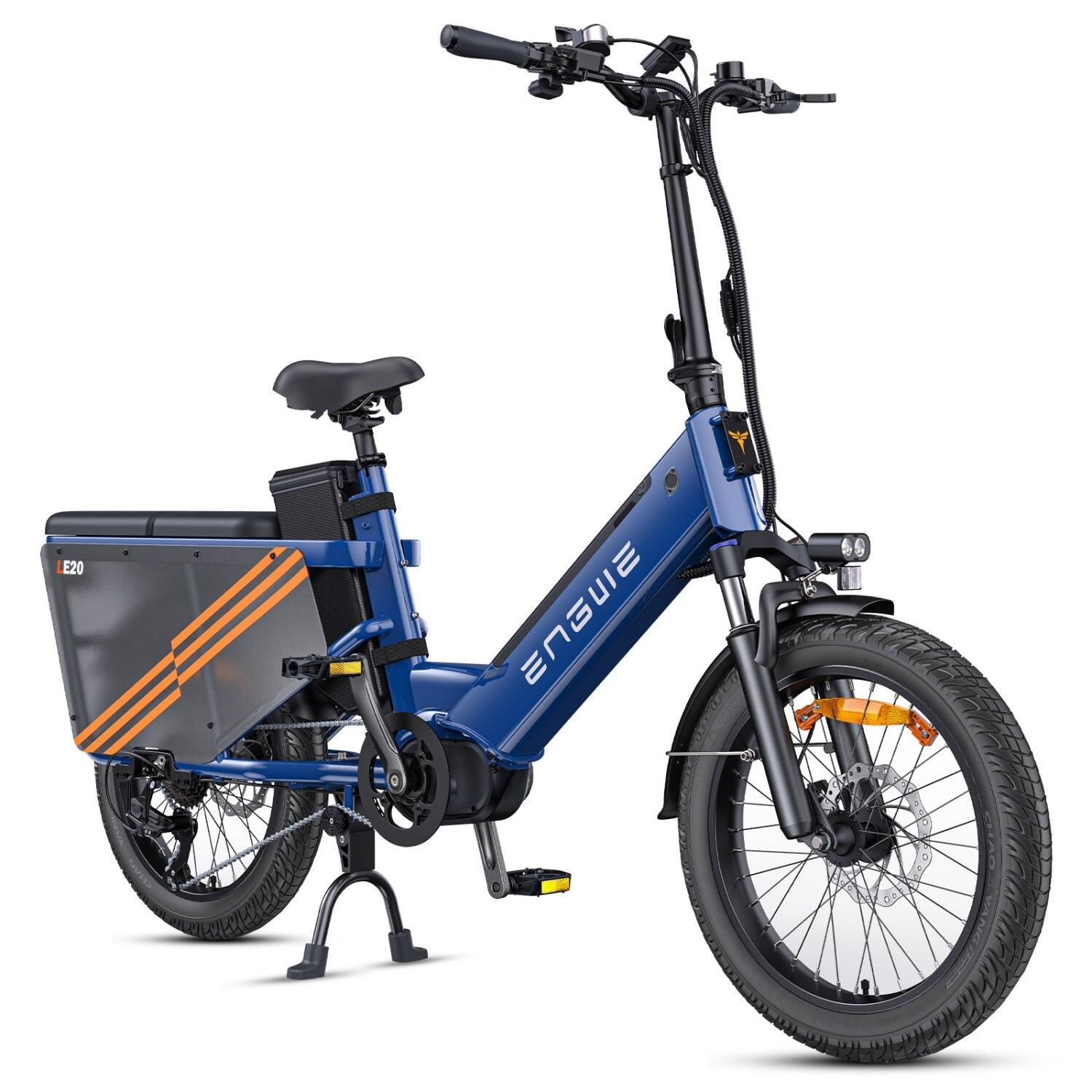 ENGWE LE20 EU elektrische fiets - 20 inch banden 250W 48V 19,2AH - Blauw 4/5