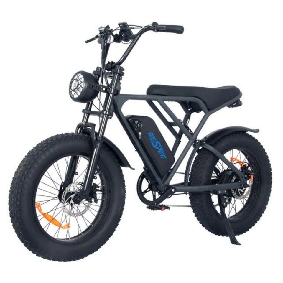 Bicicleta elétrica onesport ones3 500w: autonomia de 60km