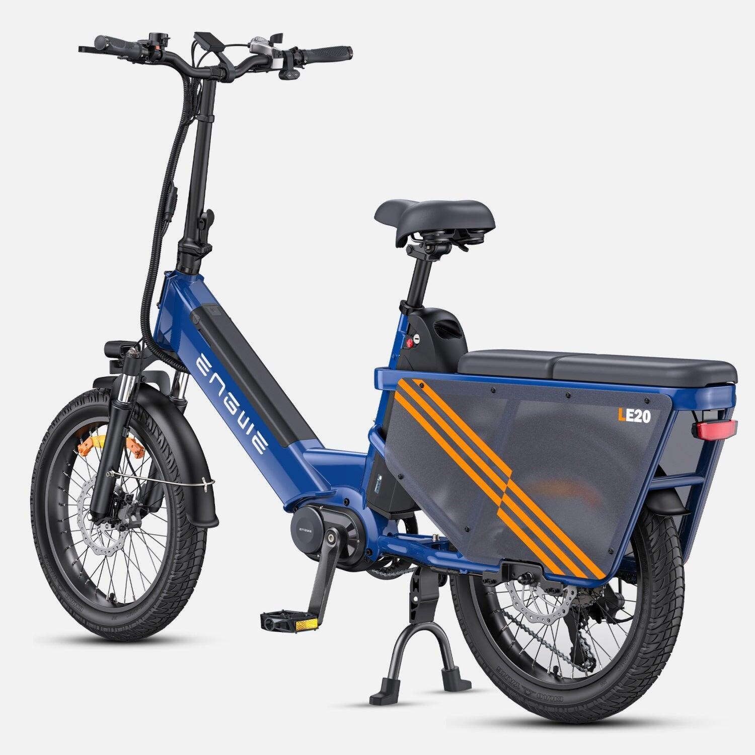 ENGWE LE20 EU elektrische fiets - 20 inch 250W dubbele motor 48V 38,4Ah - Blauw 3/5