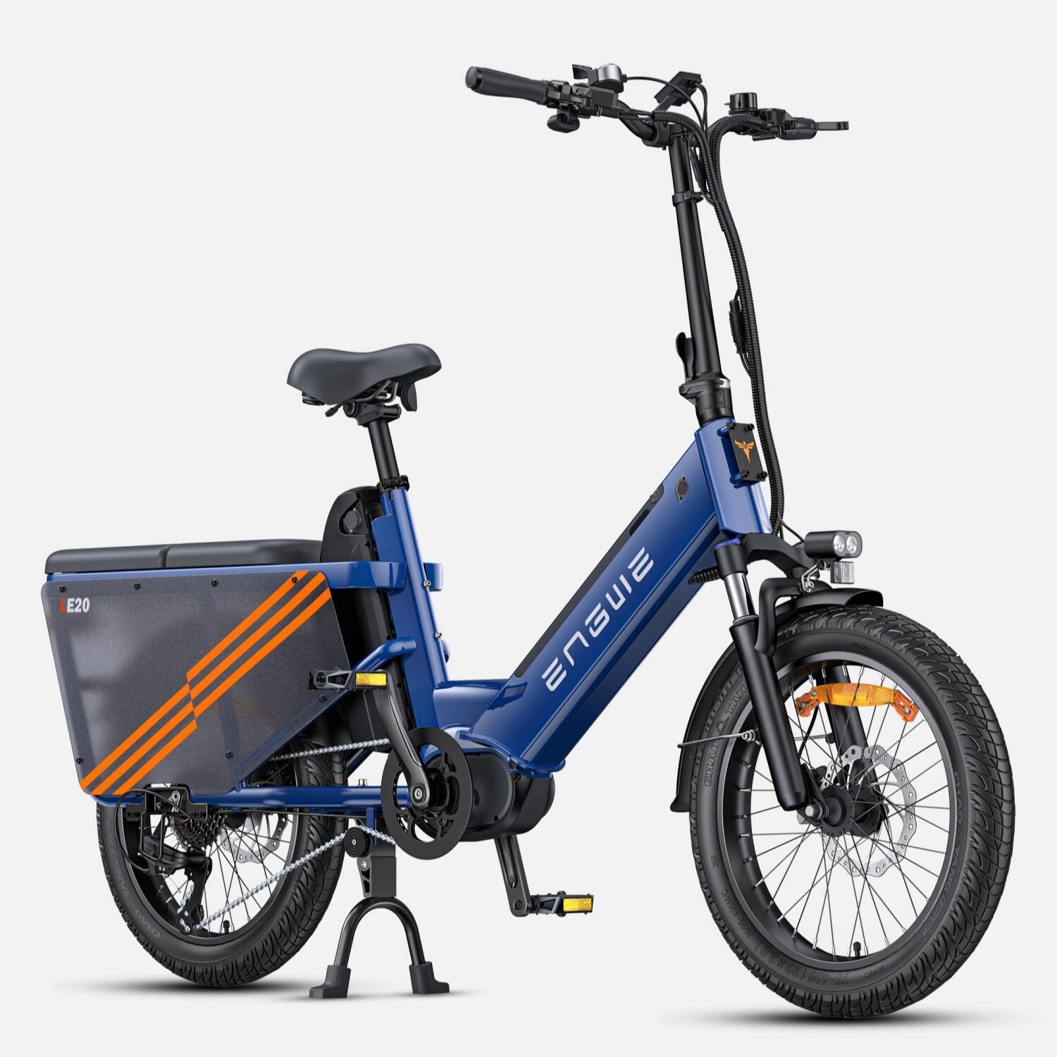 ENGWE LE20 EU elektrische fiets - 20 inch 250W dubbele motor 48V 38,4Ah - Blauw 4/5