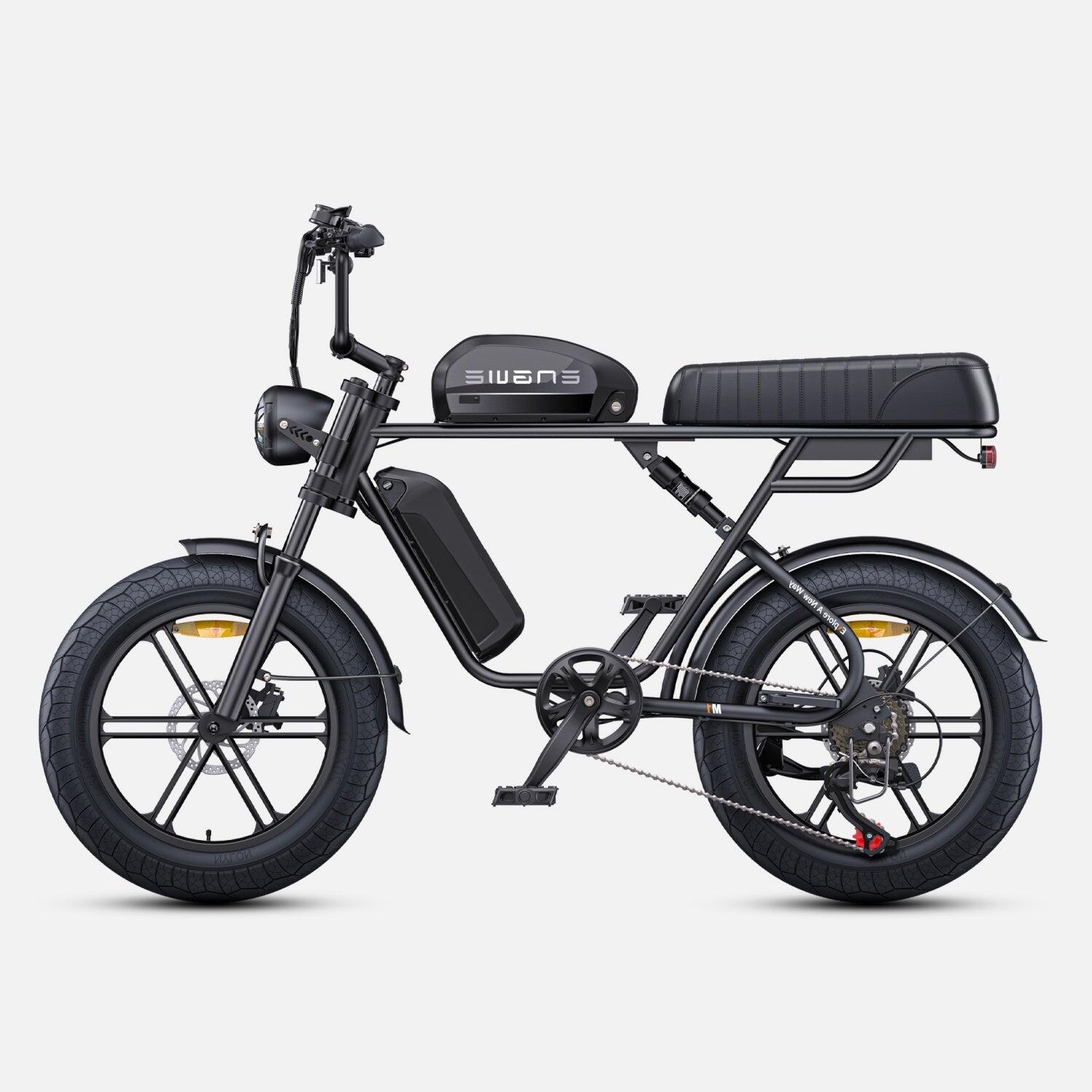 Bicicleta elétrica engwe m1 eu - motor 250w 48v28.6ah 20 polegadas - preto