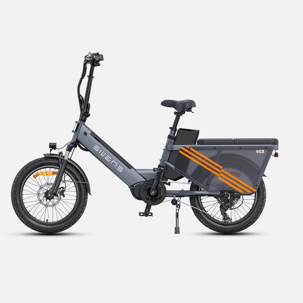 ENGWE LE20 EU Electric Bike - 20 Inch Tires, 250W 48V 19.2AH - Grey