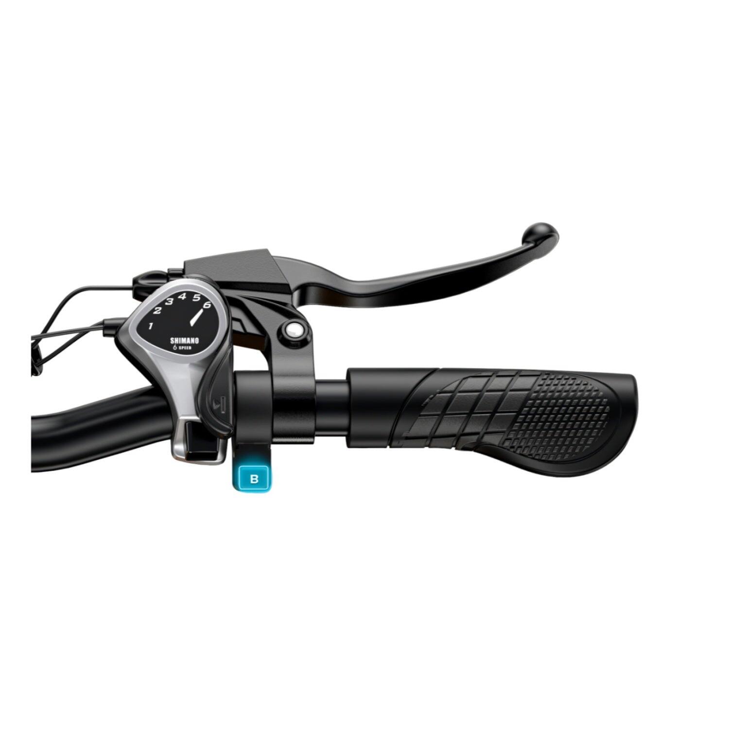 ENGWE EP-2 BOOST E-bike - Motor 250W Batería 48V13AH 20 Pulgadas - Negra 4/5