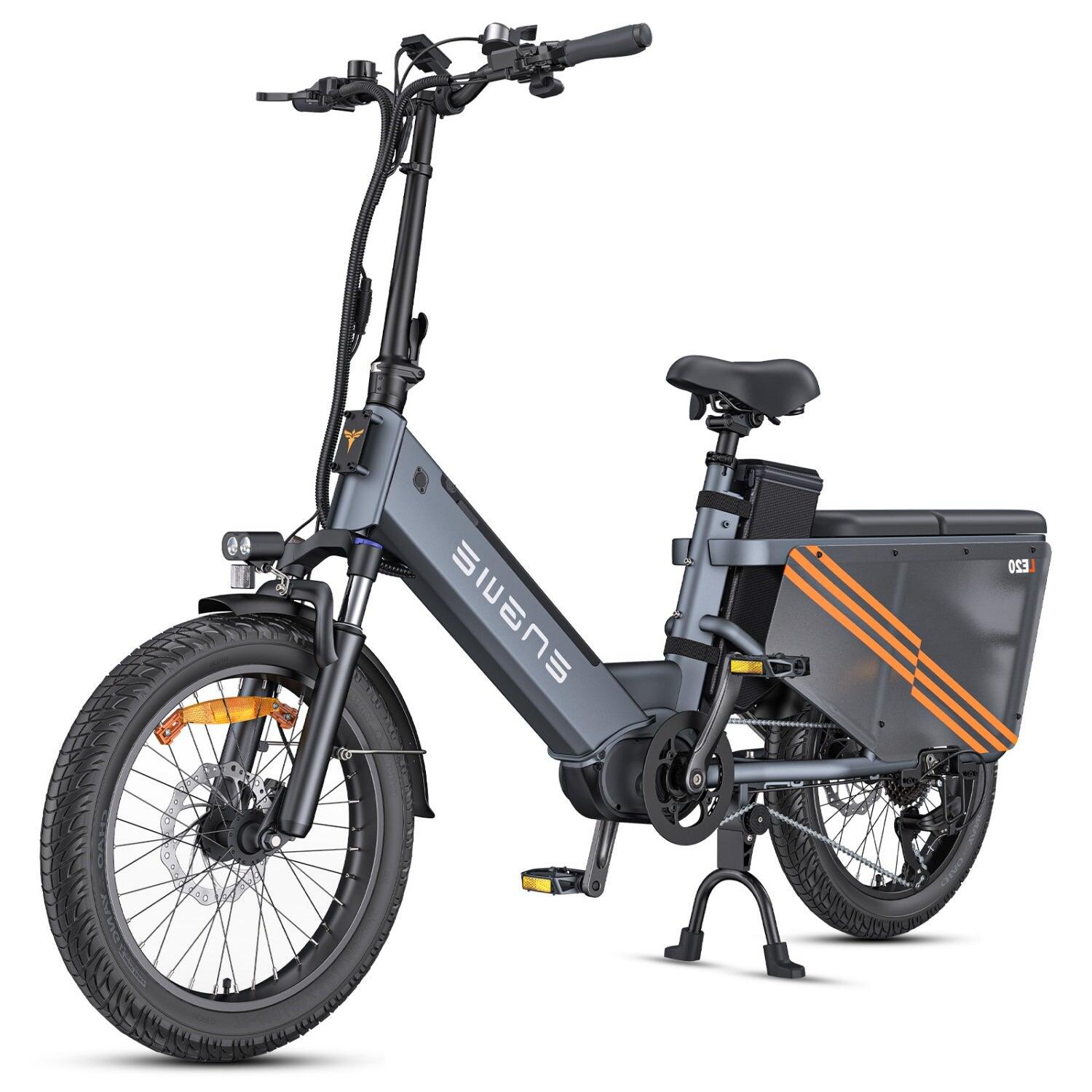 ENGWE LE20 EU elektrische fiets - 20 inch banden, 250W 48V19.2AH - Grijs 4/5