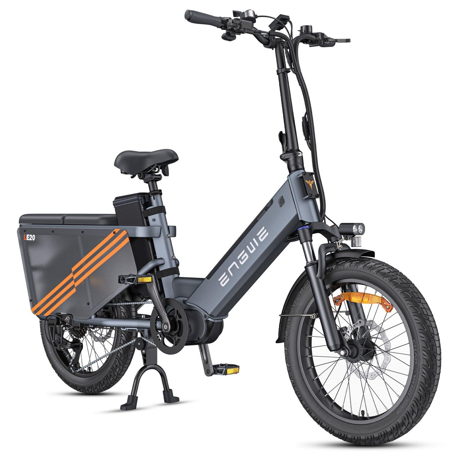 ENGWE LE20 EU elektrische fiets - 20 inch banden, 250W 48V19.2AH - Grijs 3/5