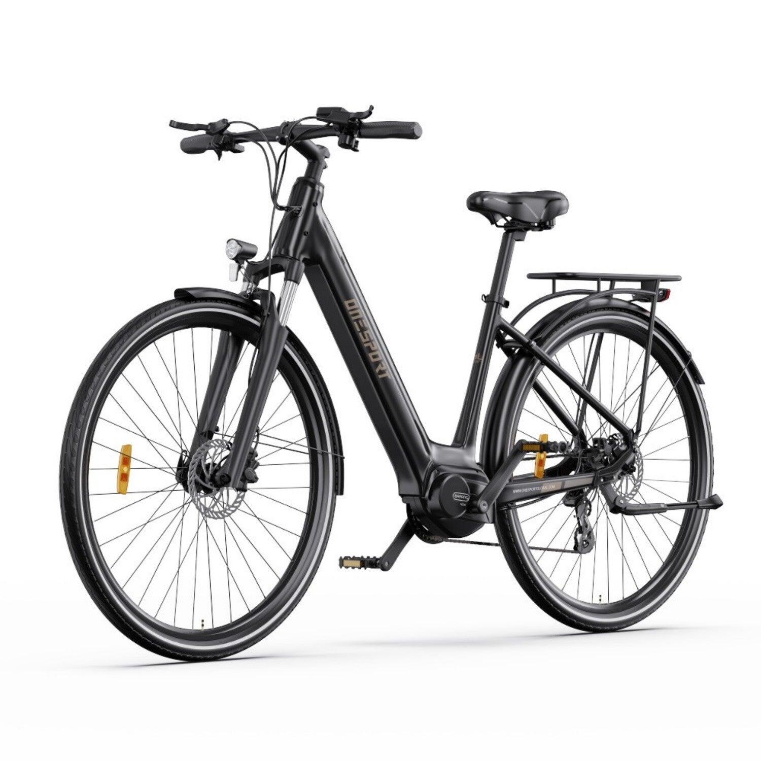 ONESPORT ONESPORT OT07 Bicicletta Elettrica - Motore 250W Batteria 36V10.4AH - Nero