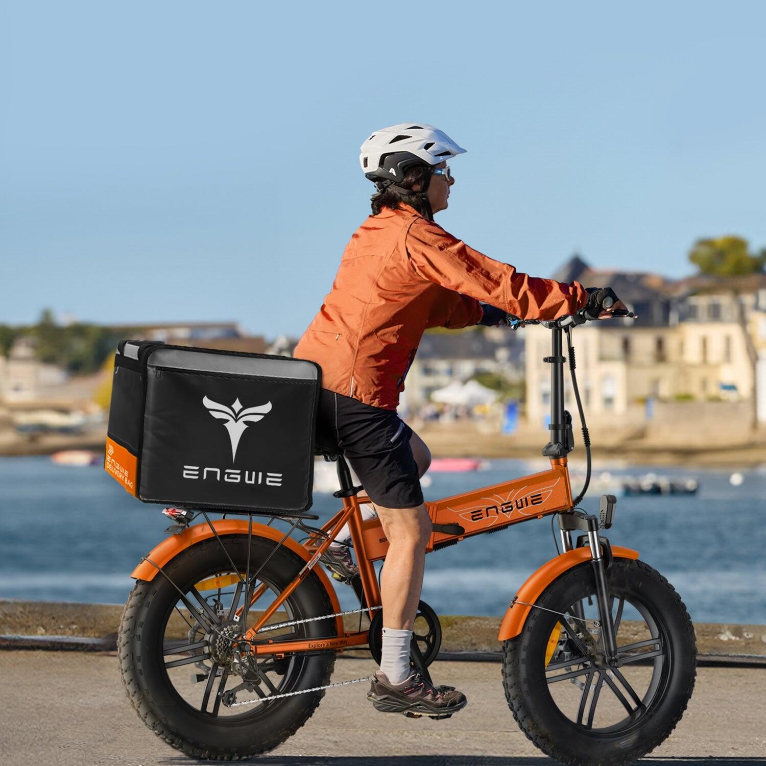 ENGWE EP-2 BOOST E-bike - 250W 624Wh 20x4.0 con Frenos Hidráulicos - Marrón 3/6