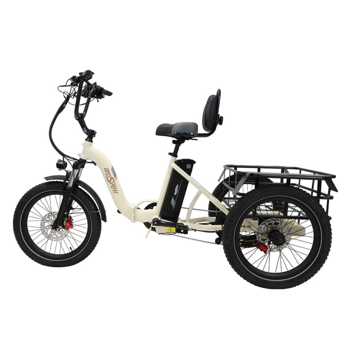 Cargo Bike Decathlon Triciclo Per Adulti Bici A Tre Ruote Per