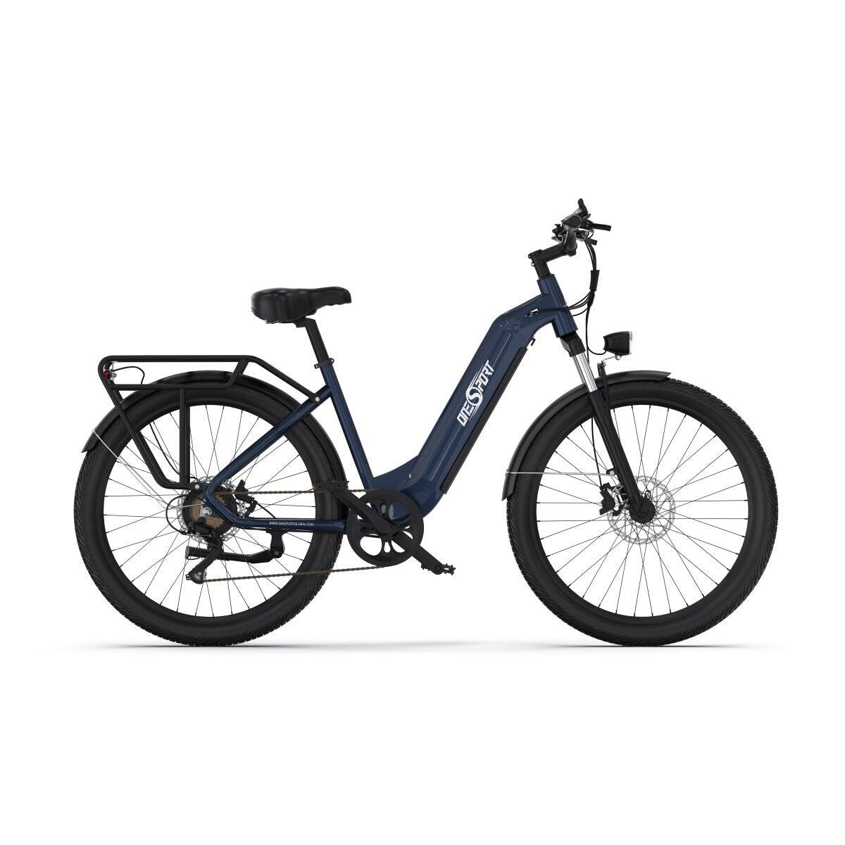 ONESPORT Bicicletta Elettrica ONESPORT OT05 - Ruote 27.5" Motore  250W 36V18.2Ah - Blu