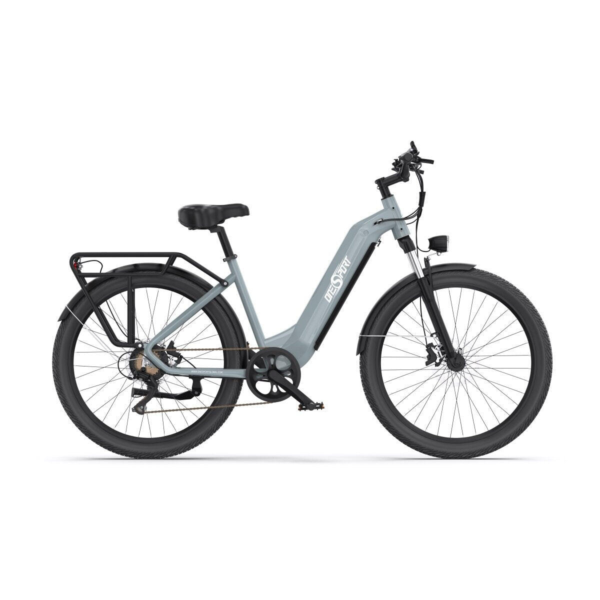 ONESPORT Bicicletta Elettrica ONESPORT OT05 - Ruote 27.5" Motore  250W 36V18.2Ah - Grigio