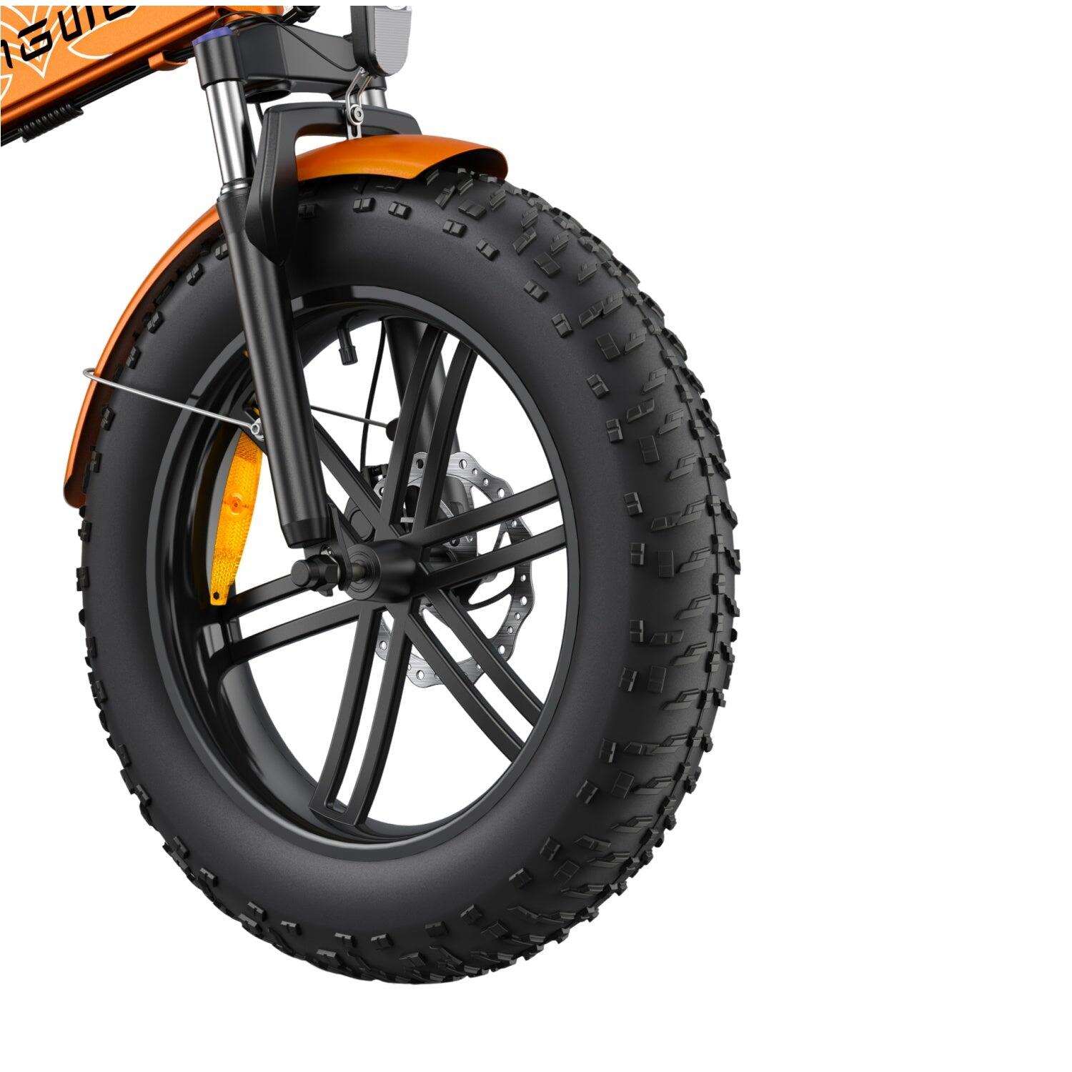 ENGWE EP-2 BOOST E-bike - 250W 624Wh 20x4.0 con Frenos Hidráulicos - Marrón 4/6