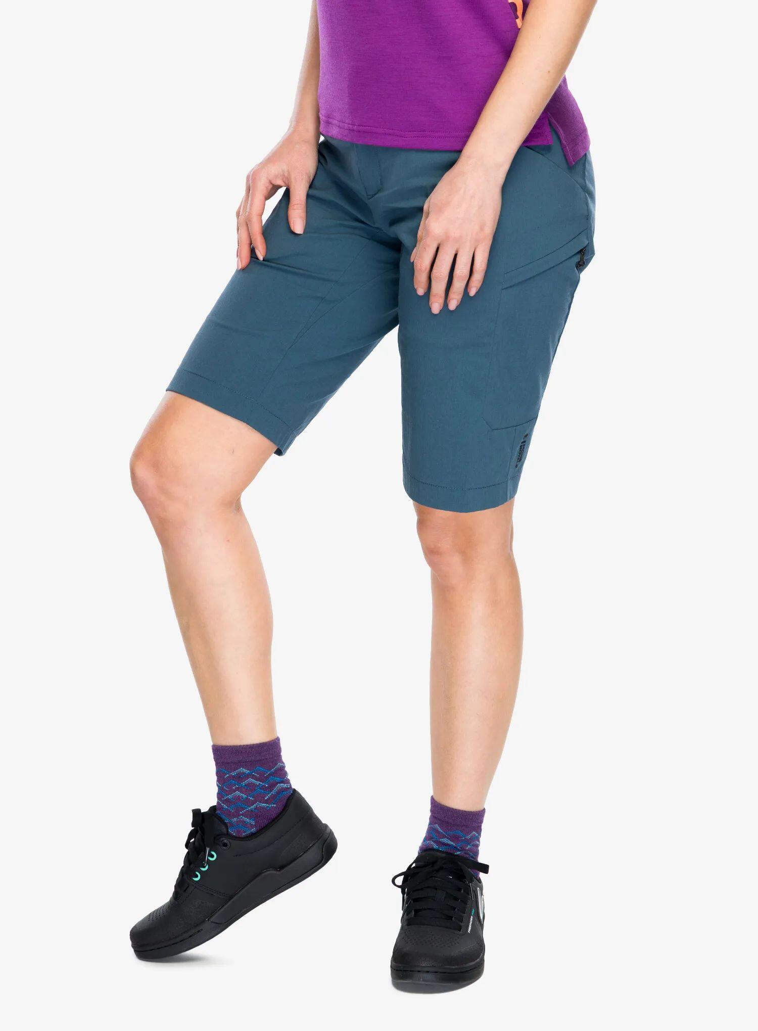 Spodenki rowerowe damskie Mons Royale Diversion Merino Trail Shorts 5/7