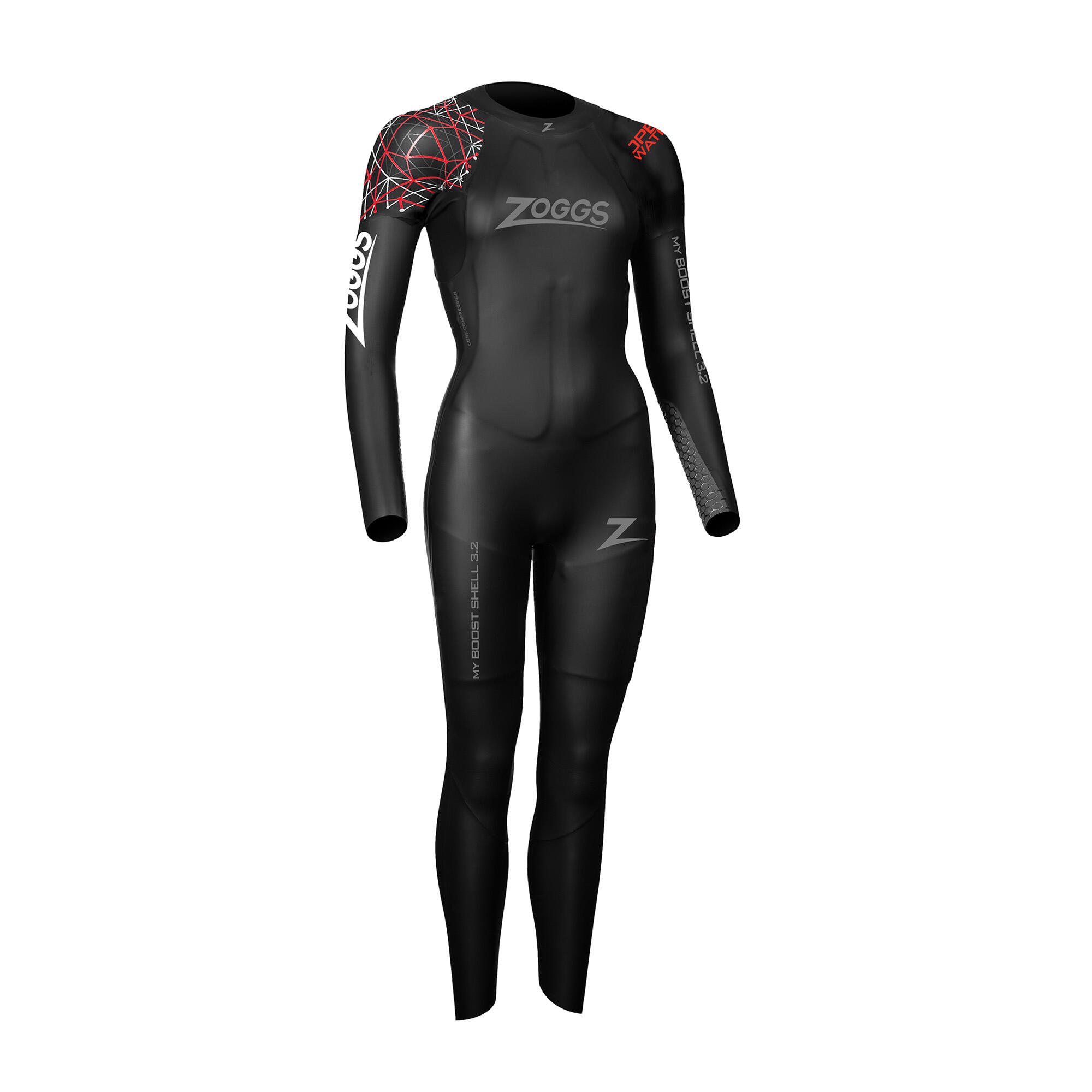 Pianka do pływania damska Zoggs Ow Myboost Shell Fs 3.2 mm 3/3