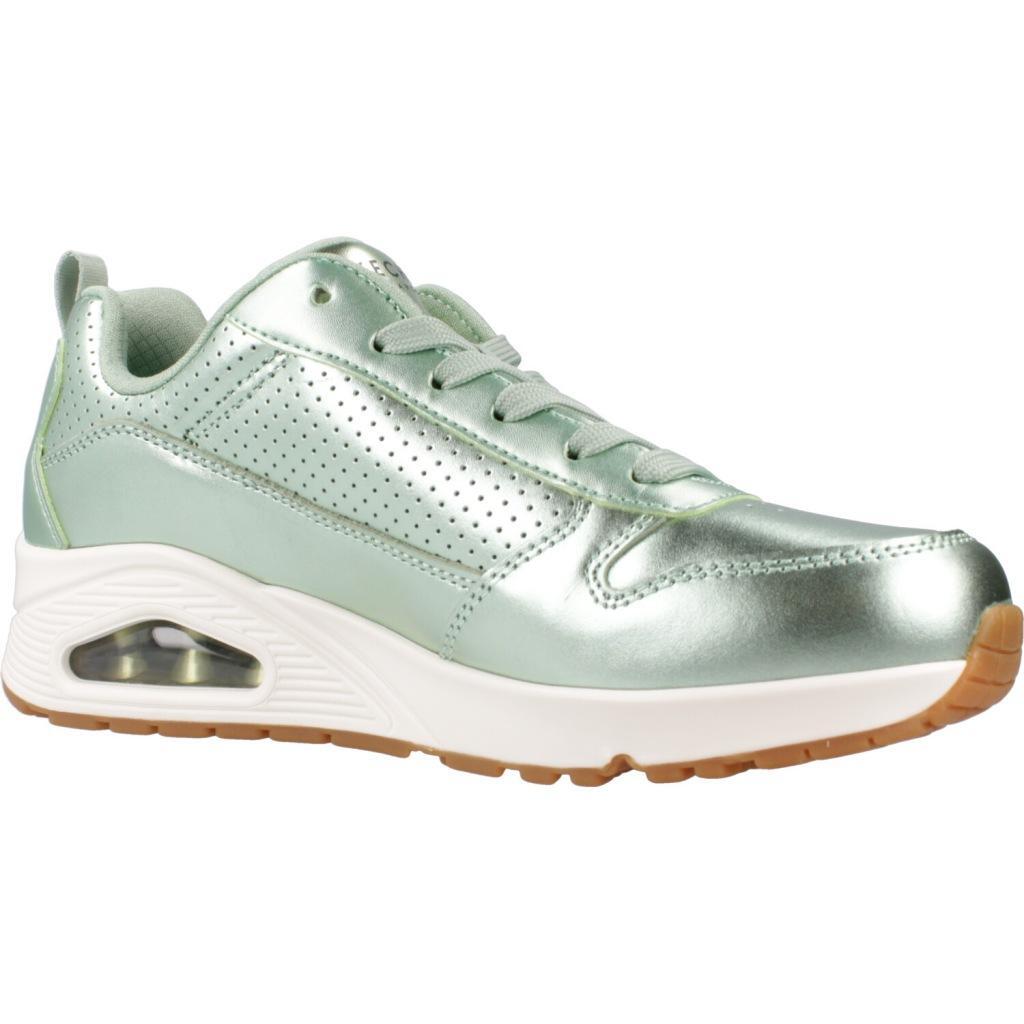 Baskets Skechers Uno - Metallixs, Vert, Femmes 5/5