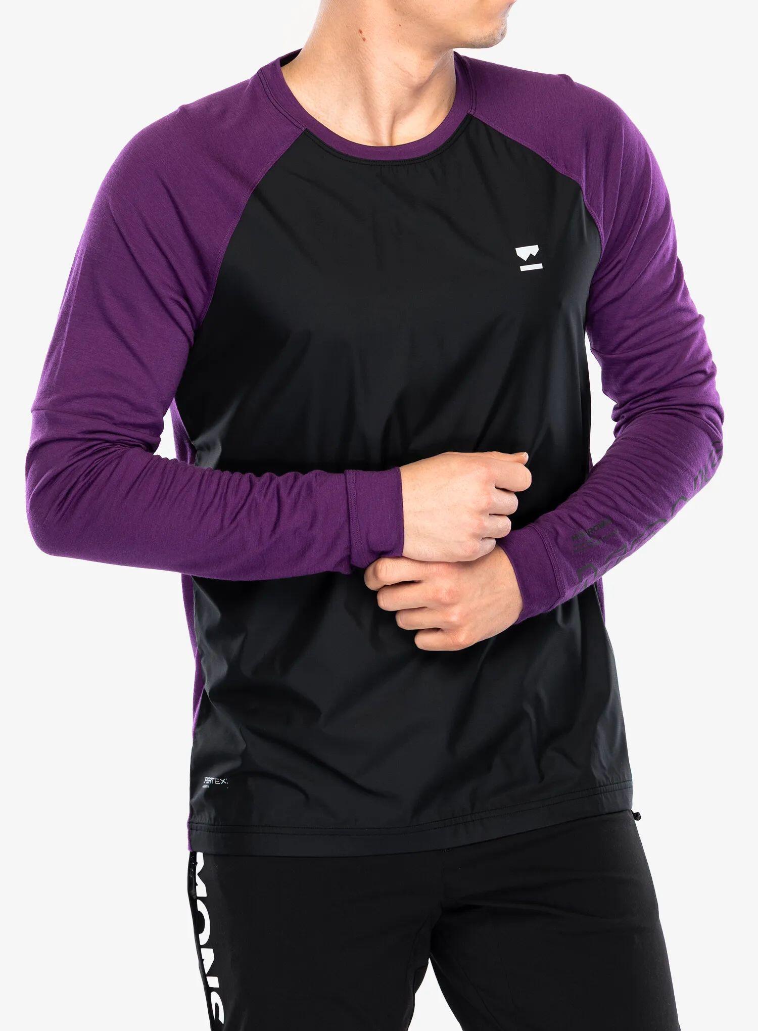 Bluza rowerowa męska Mons Royale Tarn Merino Bike Wind Jersey 3/7