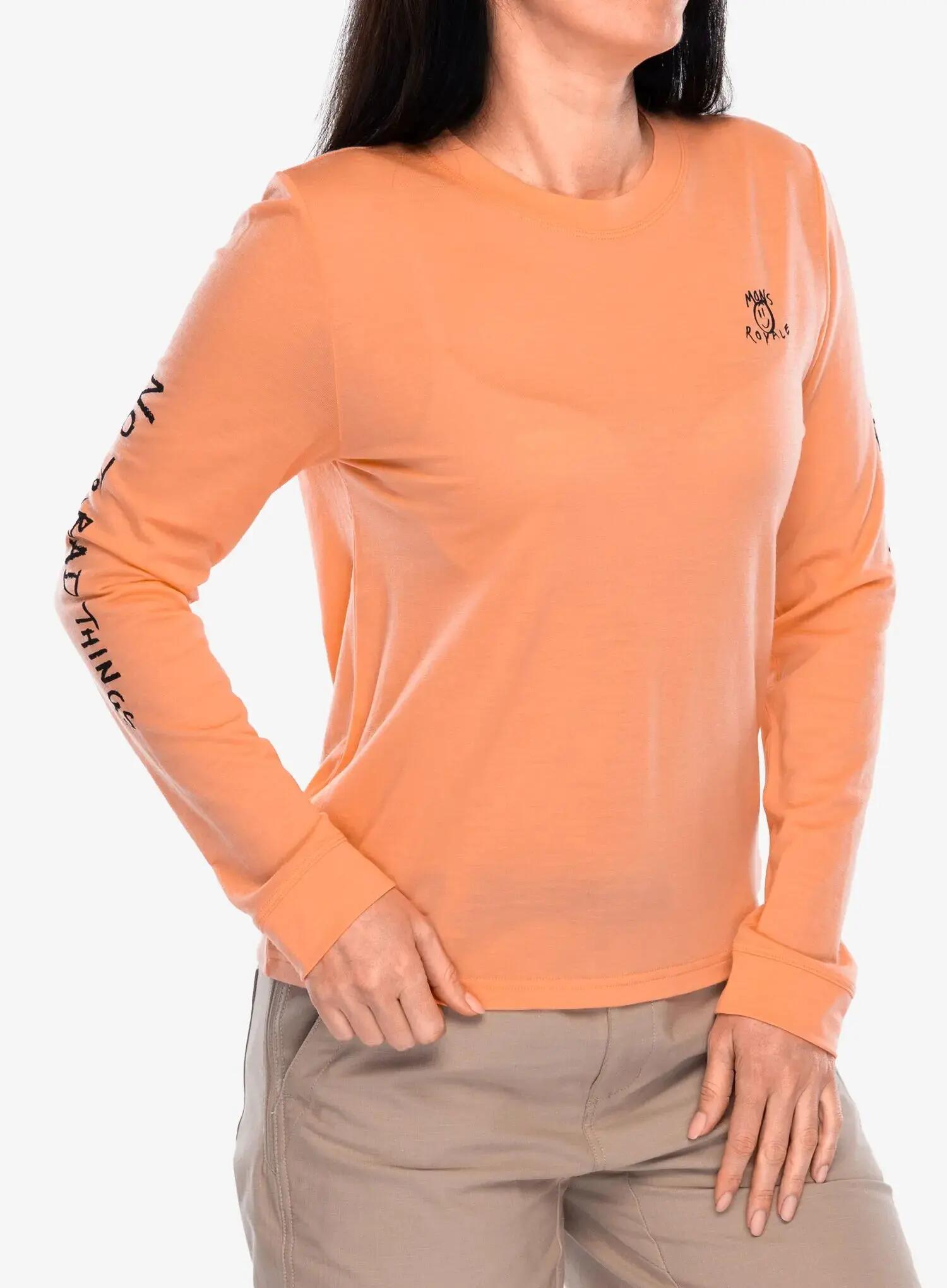 Bluza termoaktywna damska Mons Royale Icon Relaxed LS 4/7