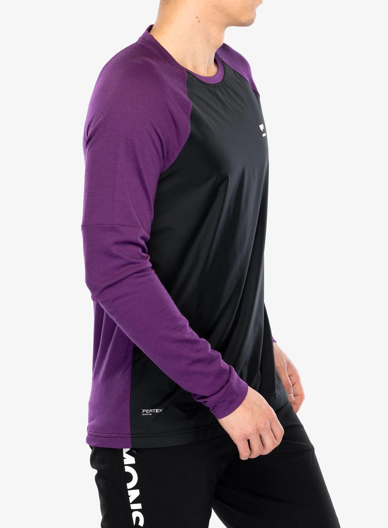 Bluza rowerowa męska Mons Royale Tarn Merino Bike Wind Jersey 5/7
