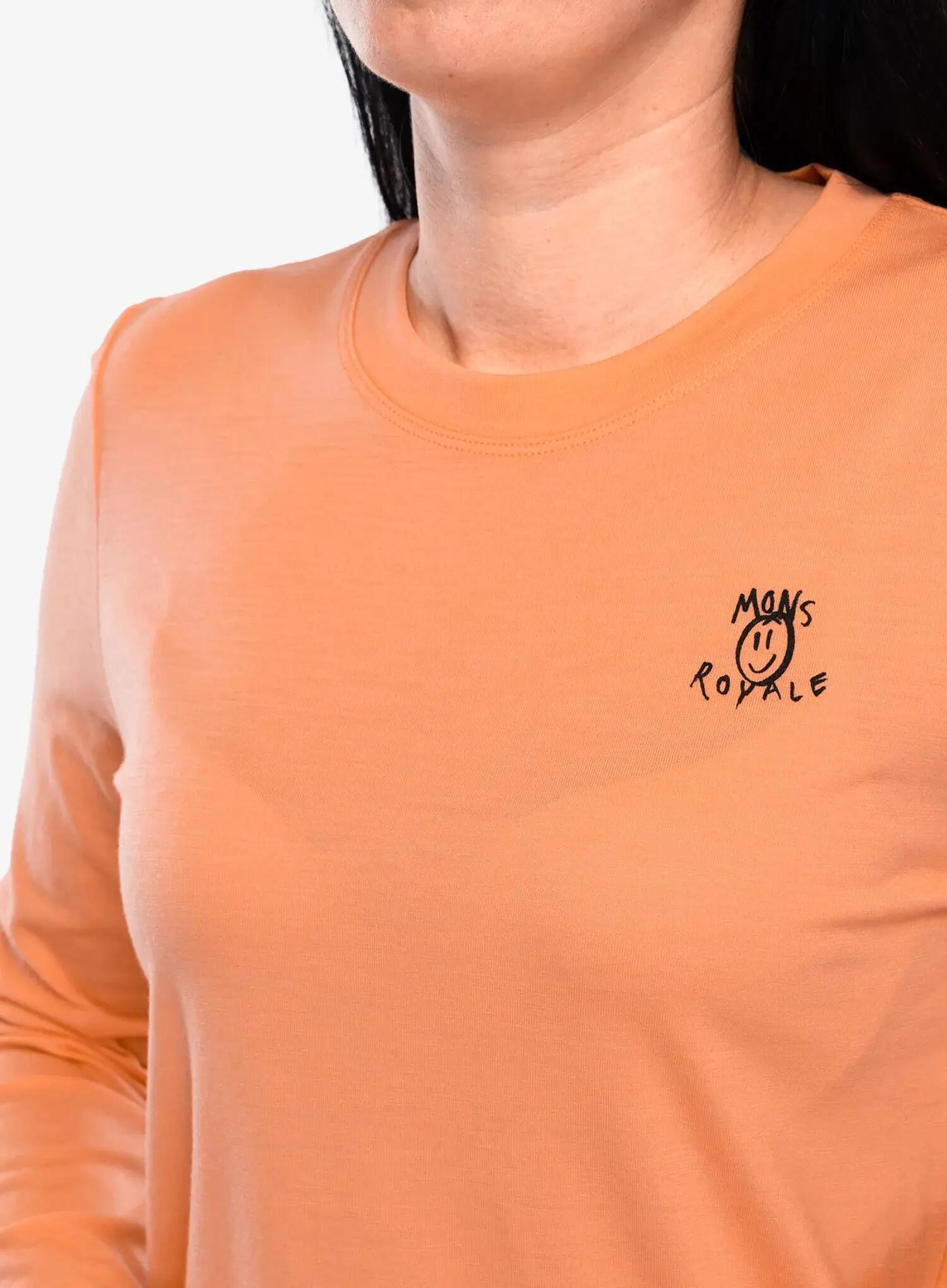 Bluza termoaktywna damska Mons Royale Icon Relaxed LS 5/7