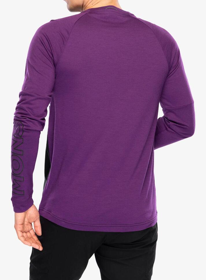 Bluza rowerowa męska Mons Royale Tarn Merino Bike Wind Jersey