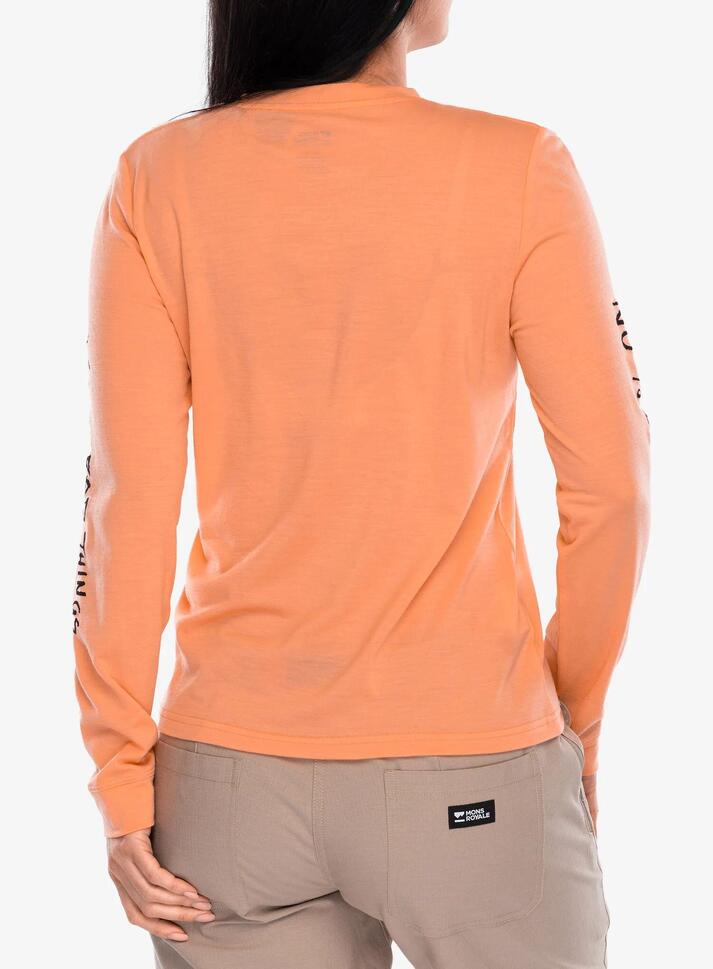 Bluza termoaktywna damska Mons Royale Icon Relaxed LS