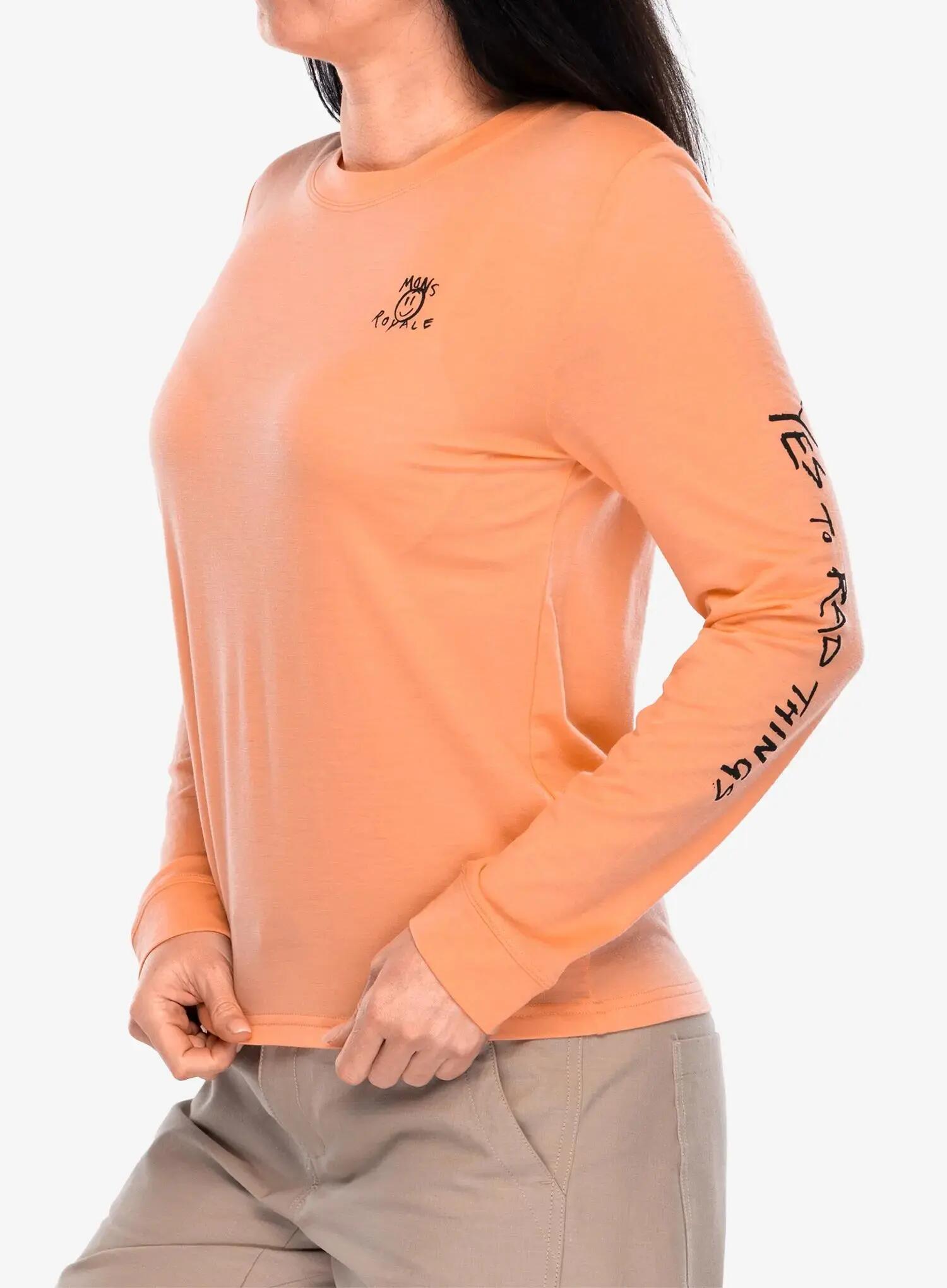 Bluza termoaktywna damska Mons Royale Icon Relaxed LS 3/7