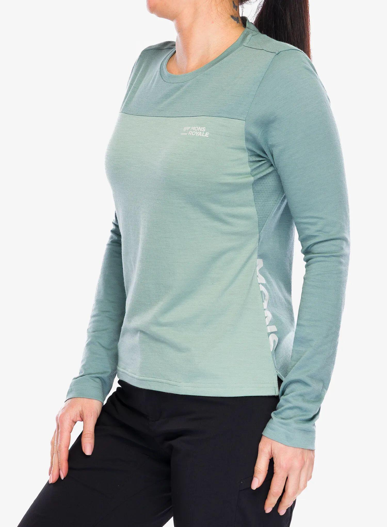 Bluza rowerowa damska Mons Royale Diversion Merino Bike Jersey Long Sleeve 3/6
