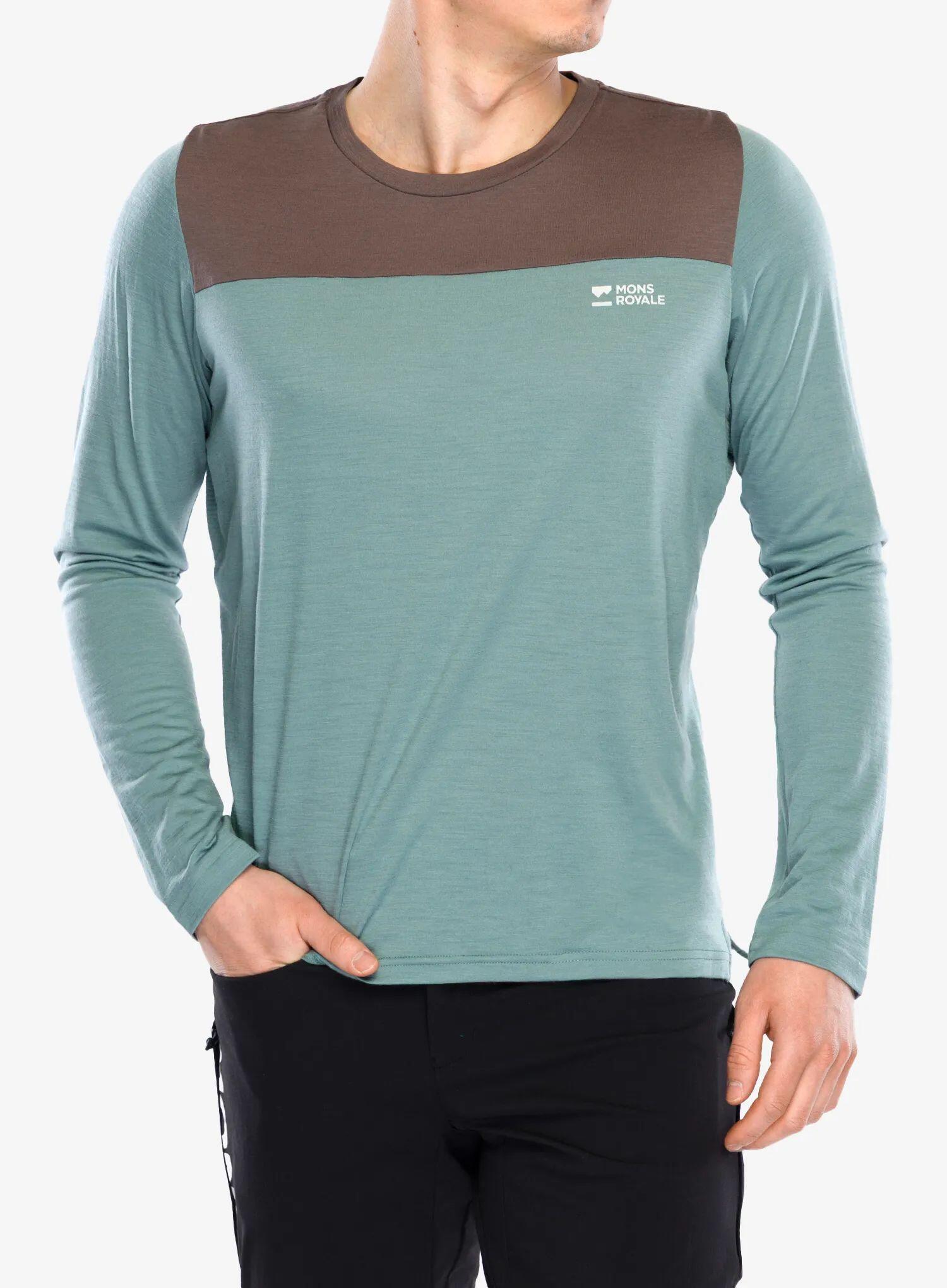 Bluza rowerowa męska Mons Royale Diversion Merino Bike Jersey Long Sleeve 5/7