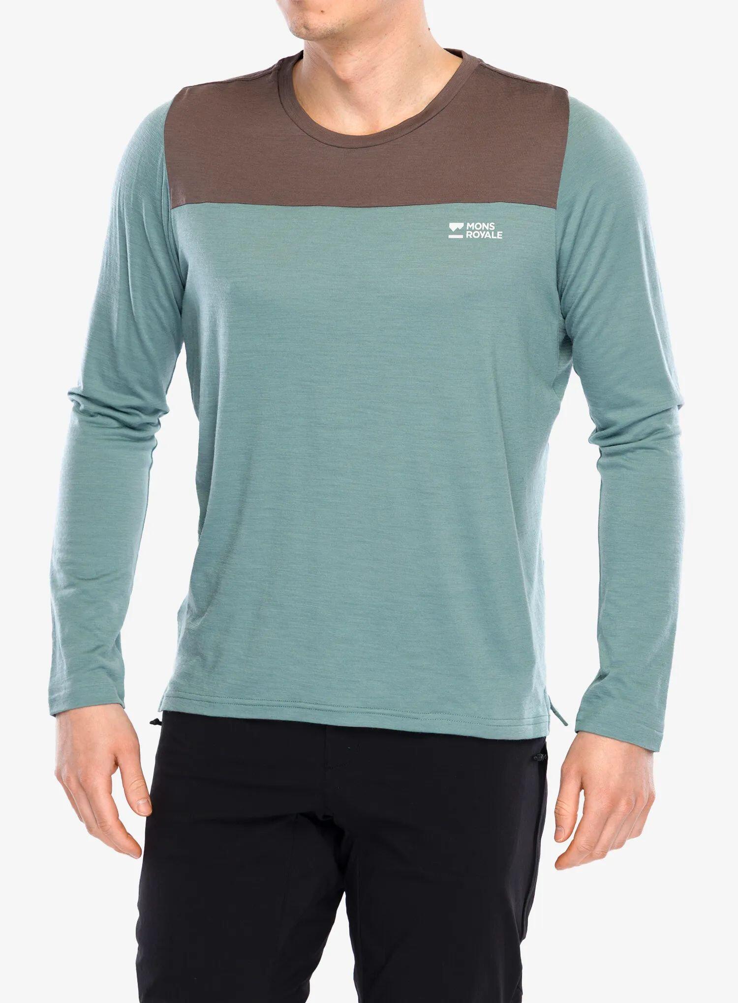 Bluza rowerowa męska Mons Royale Diversion Merino Bike Jersey Long Sleeve 1/7
