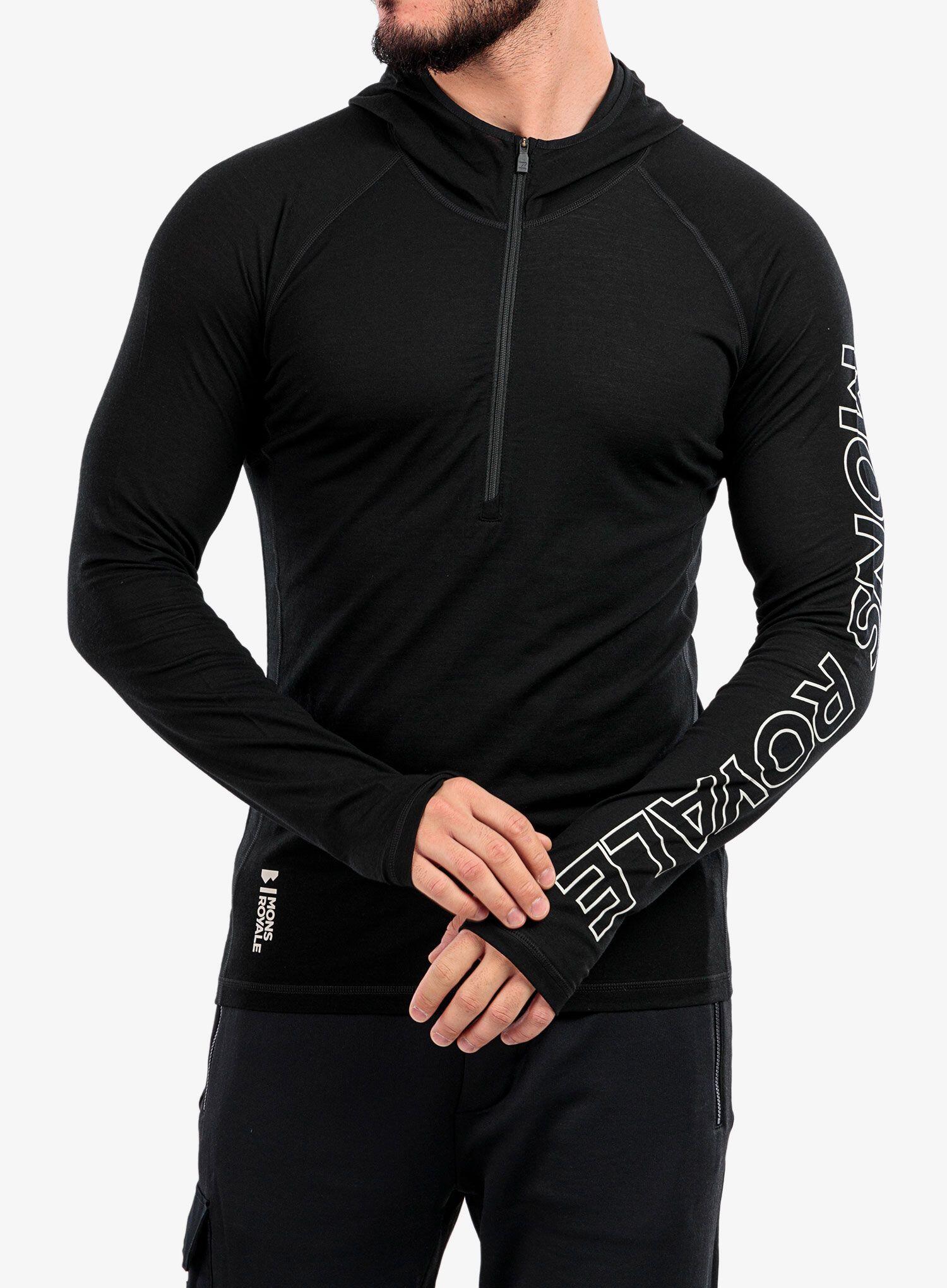 Bluza termoaktywna męska Mons Royale Temple Tech Hood 5/7