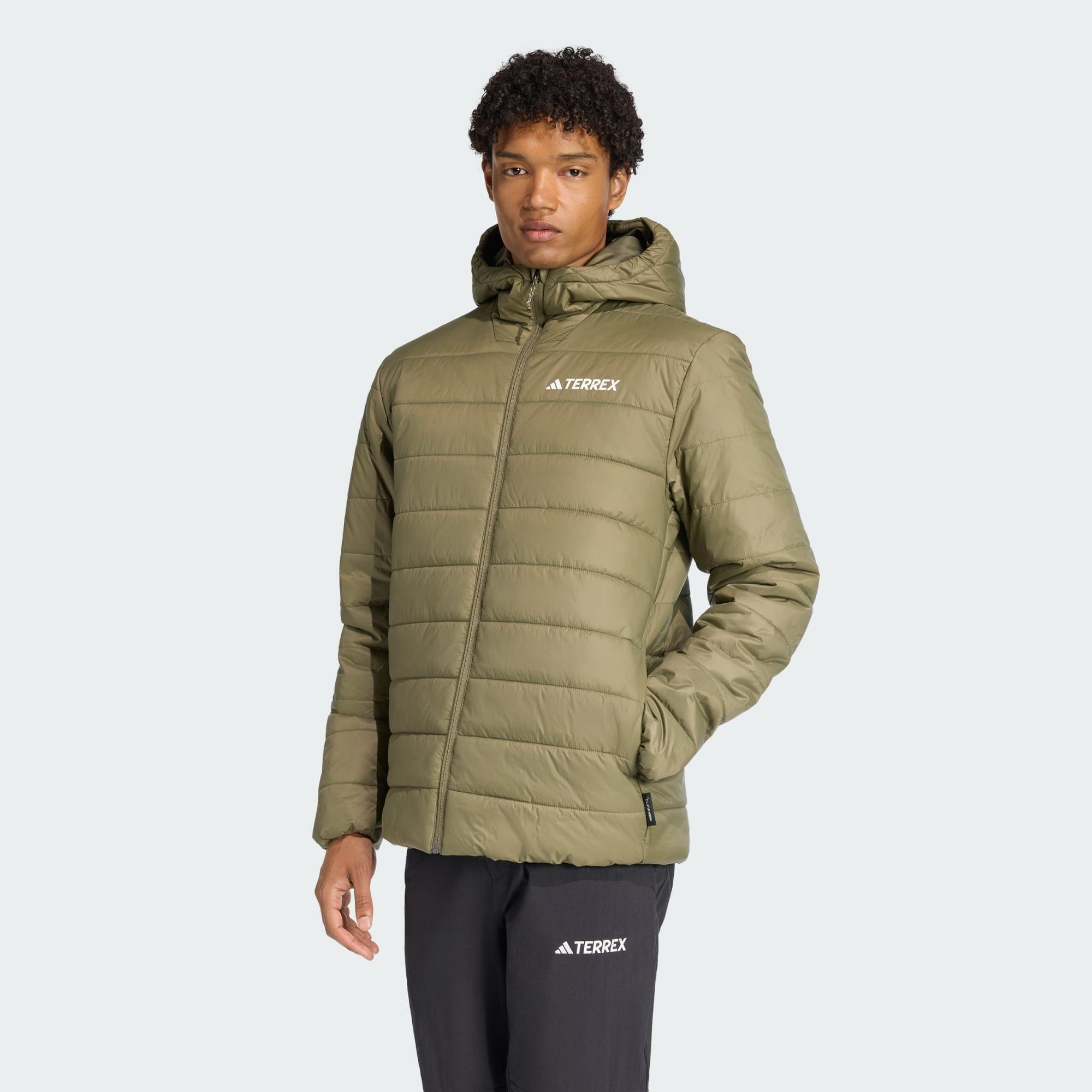 Adidas - Veste À Capuche Isolante Terrex Multi Essentials Climawarm - Doudoune Synthétique - Beige - 42 M/l - Decathlon