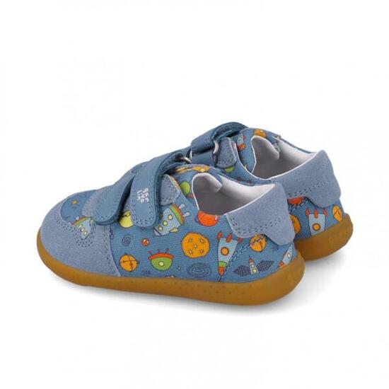 Zapatillas Lona Ba NiÑo Garvalin Azul