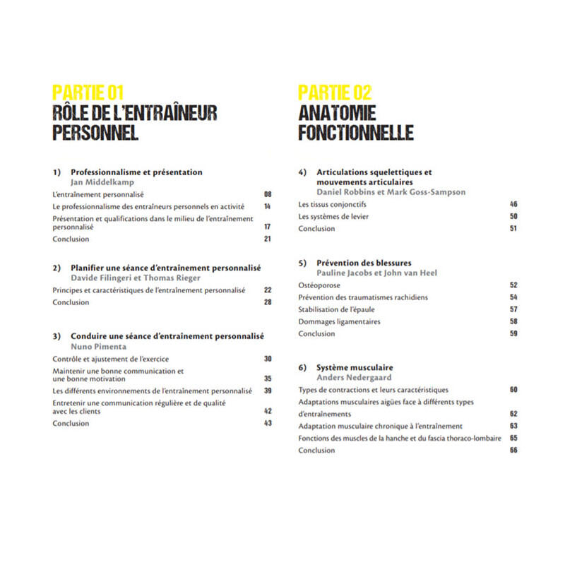 GUIDE DU PERSONAL TRAINER - 4TRAINER Editions