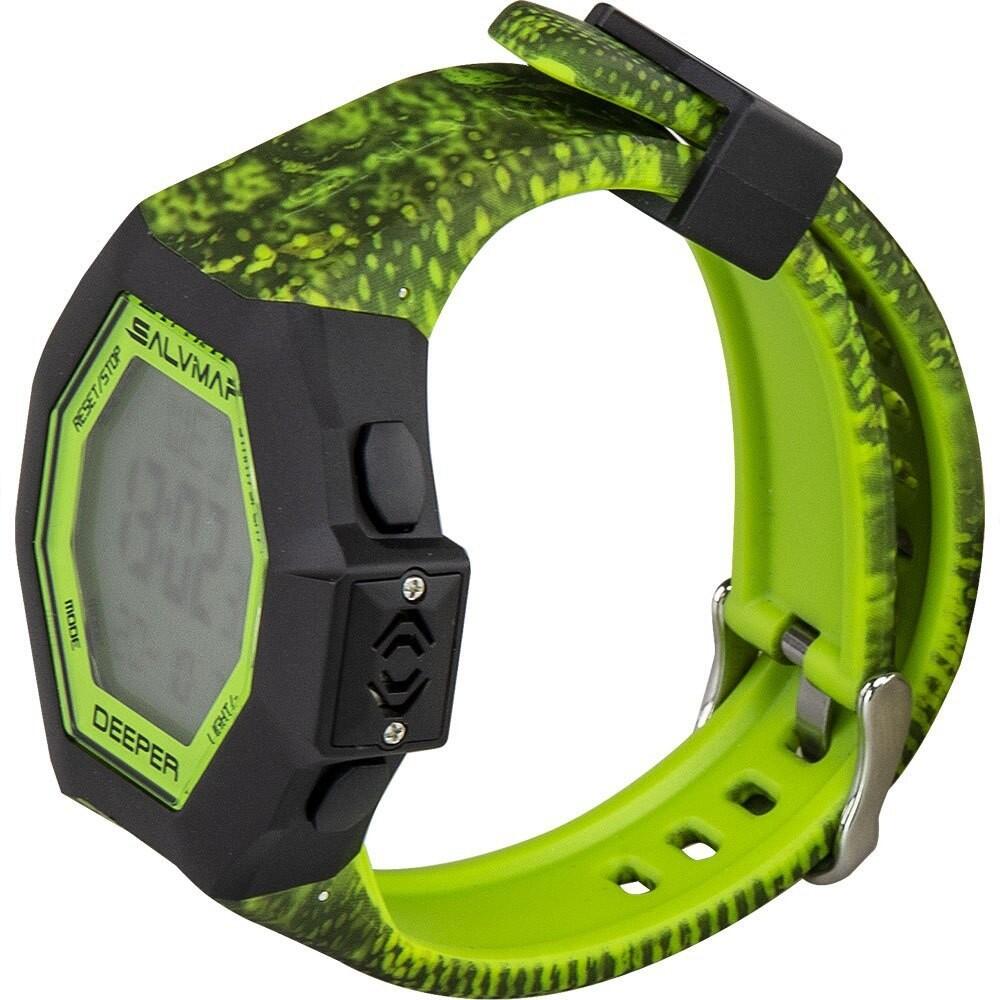 Salvimar Salvimar Deeper Freitaucheruhr schwarz/säuregrün 5/7