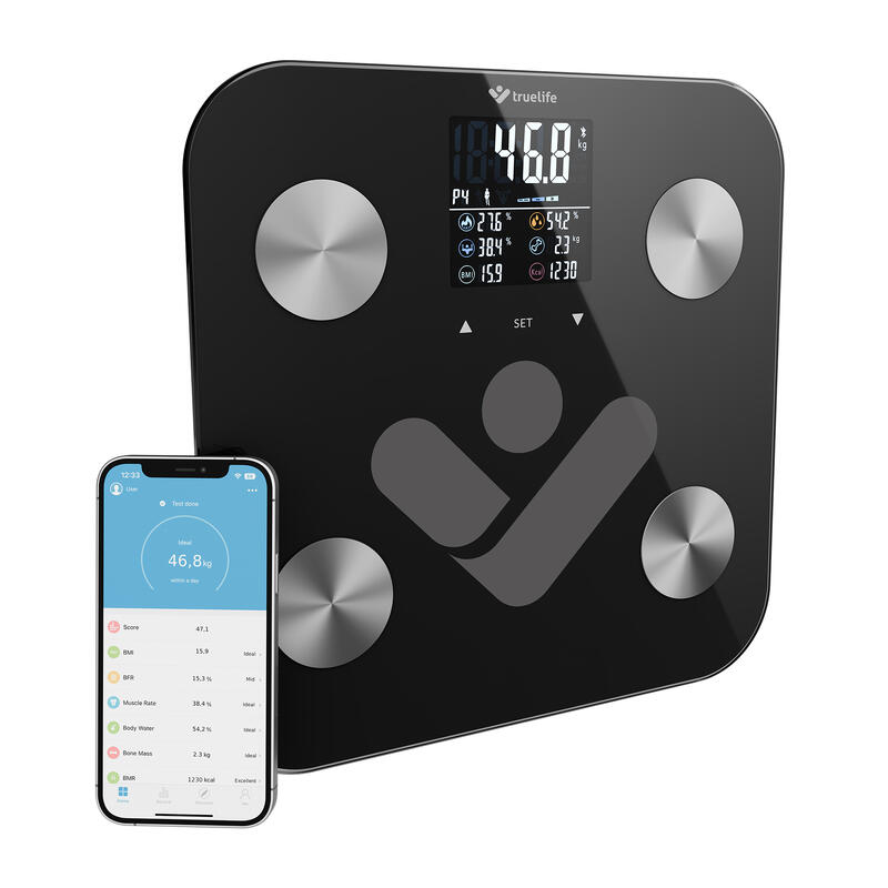 FitShape S6 BT Black osobní váha