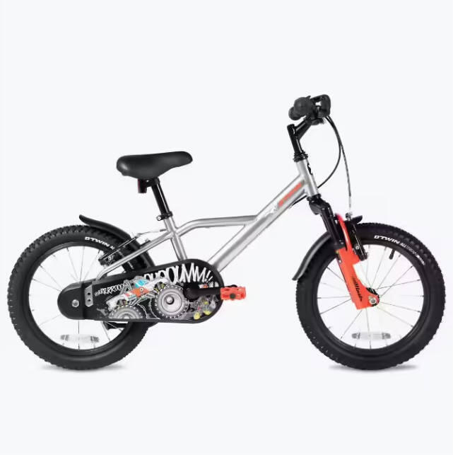 Refurbished Well Used Boys Kids Bike Btwin 16 inch Monster Truck