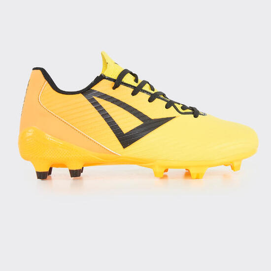 Bota de fútbol DELTA amarillo naranja
