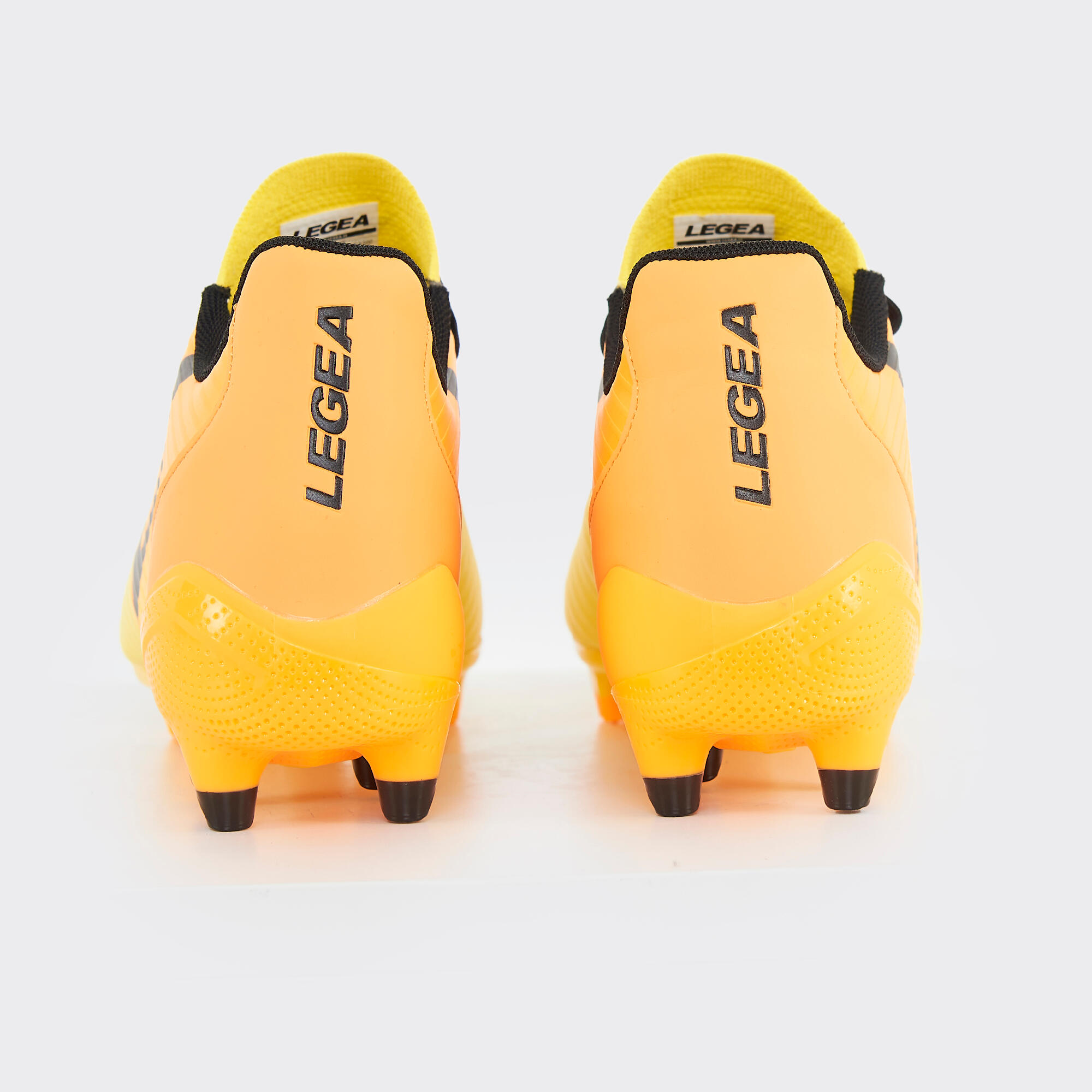 Scarpa DELTA calcio giallo arancio 3/6