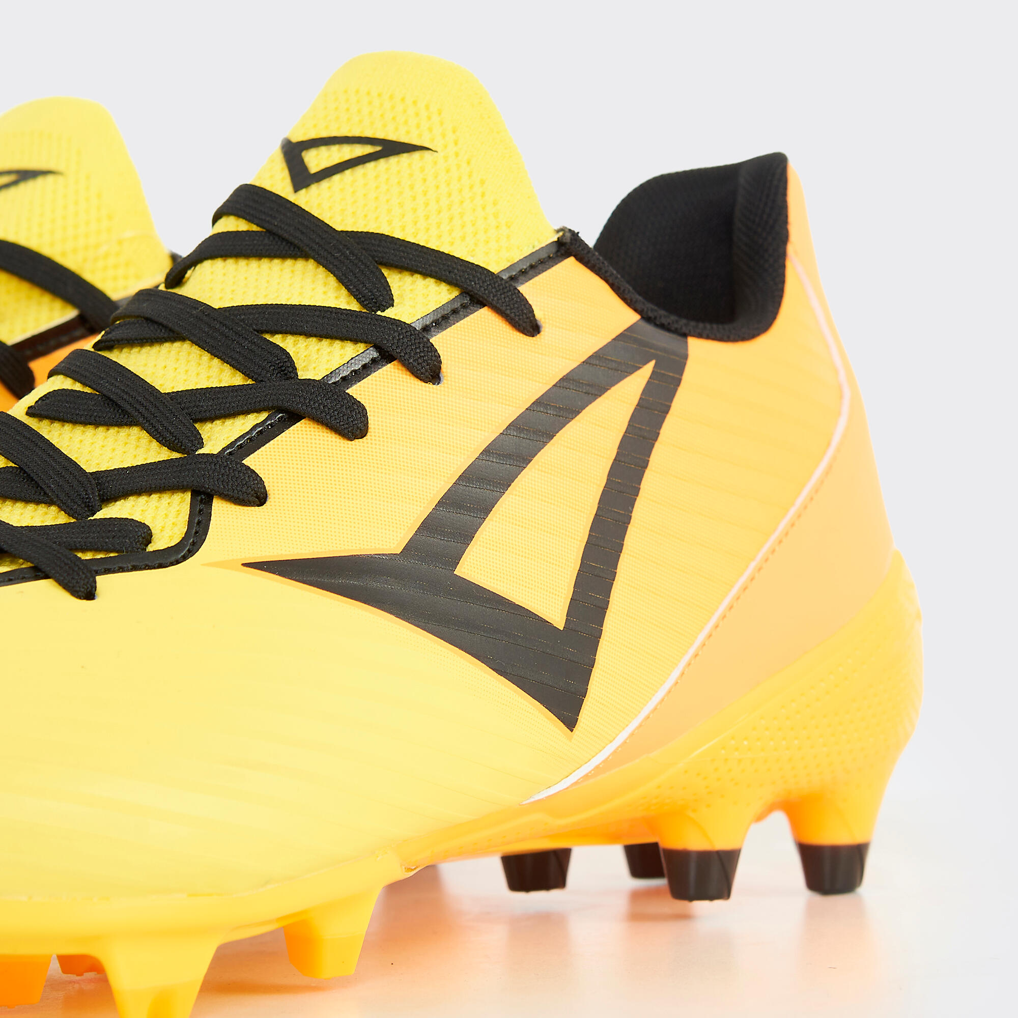 Scarpa DELTA calcio giallo arancio 5/6