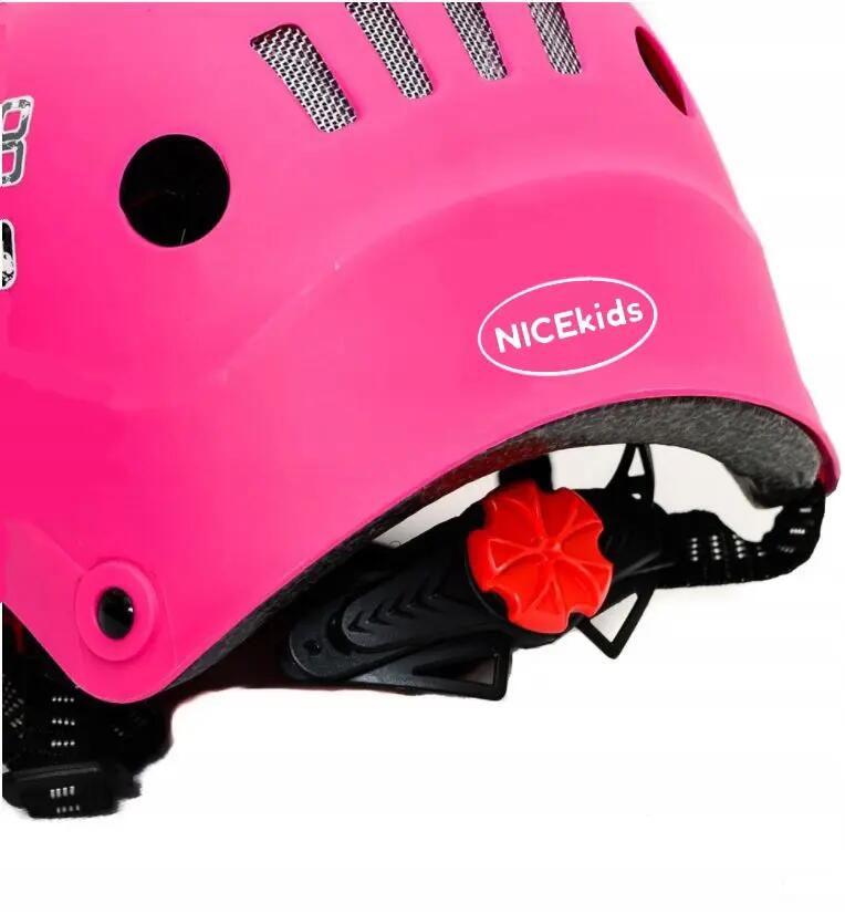 Kask ochronny regulowany dziecięcy 50-56 Nicekids 2/7
