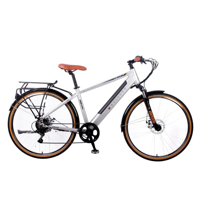 Dallingridge Malvern Hybrid Trekking Electric Bike, 700c Wheel - Satin Silver