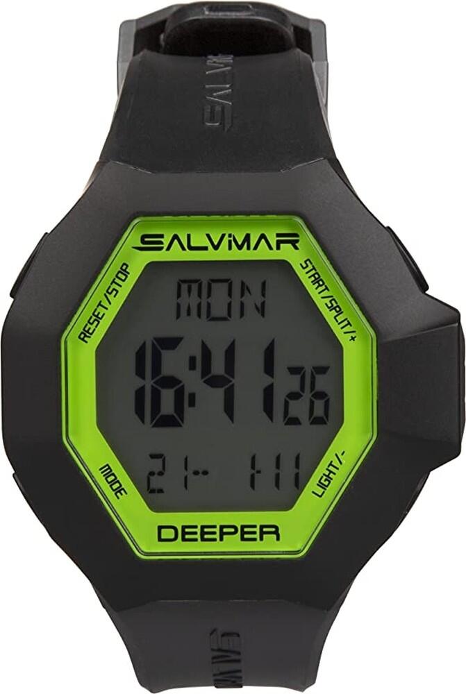 Salvimar Salvimar Deeper Freitaucheruhr schwarz/säuregrün 2/7
