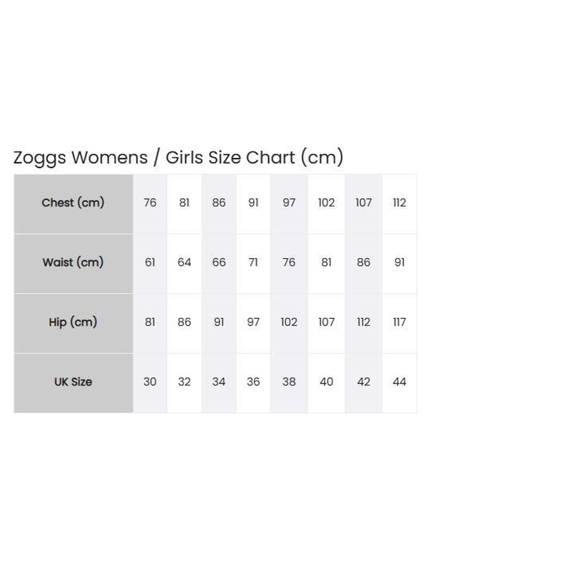 Maillot de bain Zoggs Rowleeback pour fille - Imprimé Rock Wave - Taille 34