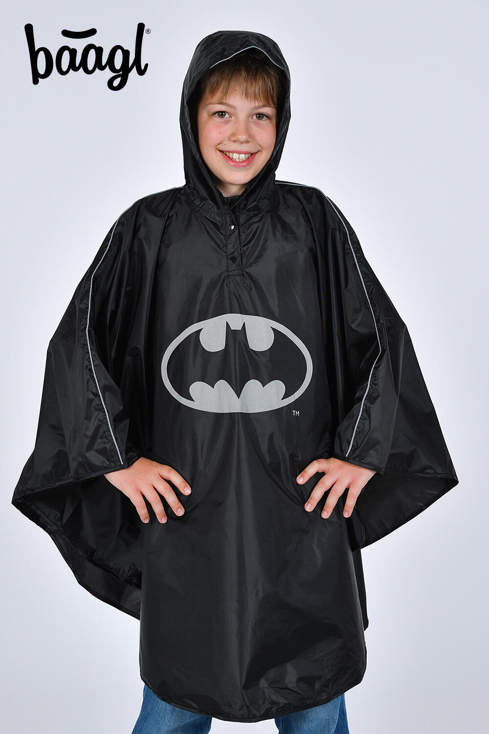 Outdoor-Regenponcho Panda Gr. S (110 -130 cm) 6/7