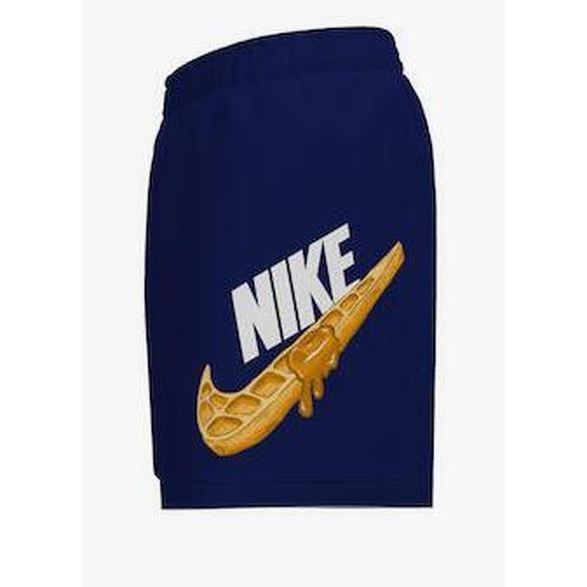 Szorty kąpielowe dziecięce Nike Swoosh Waffle 4" Volley