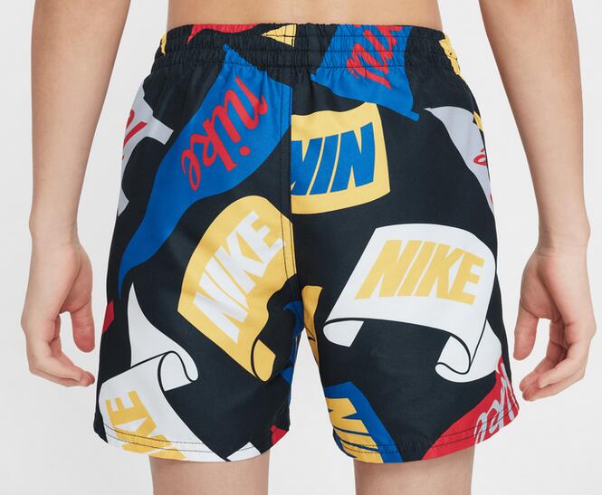 Costume da bagno ragazzo nike breaker 4 volley - nero 2/7