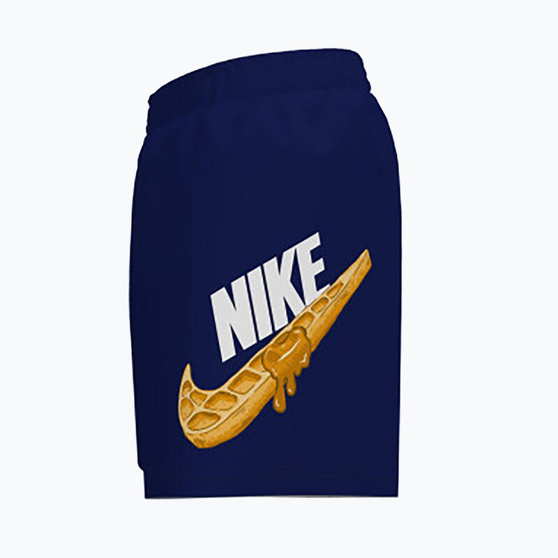Szorty kąpielowe dziecięce Nike Swoosh Waffle 4" Volley