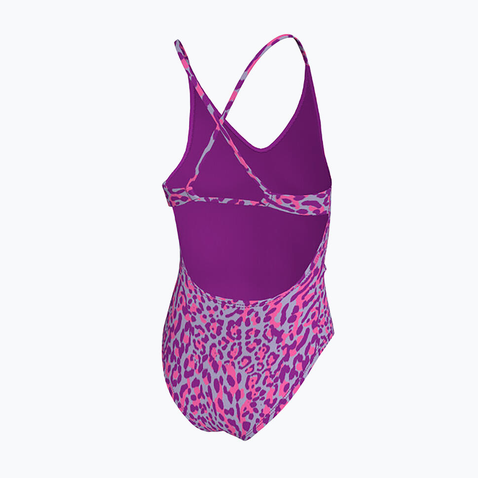 Strój pływacki jednoczęściowy dziecięcy Nike Wild Lace Up