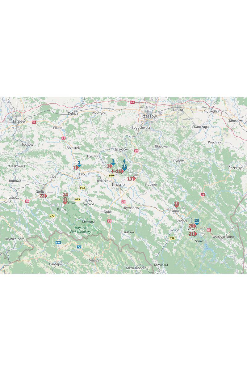 Przewodnik wspinaczkowy Beskid Niski I Pogórze Karpackie 3/5