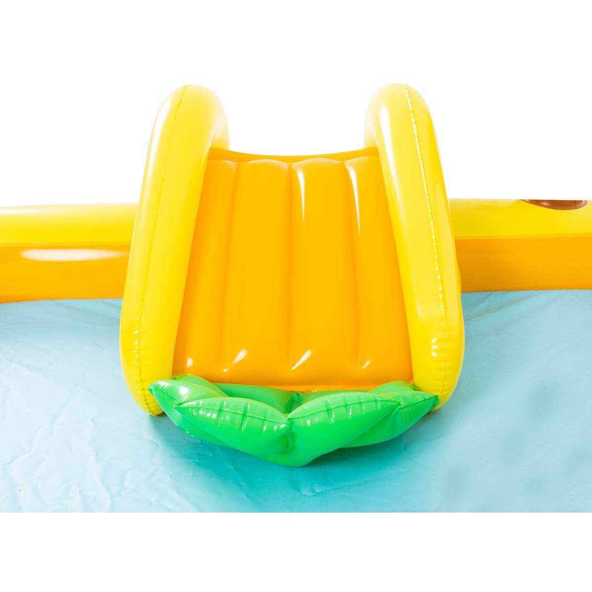 Wasserspielcenter Tiere 214x167x85cm mit Rutsche, Sprinkler und Spielzubehör 5/9
