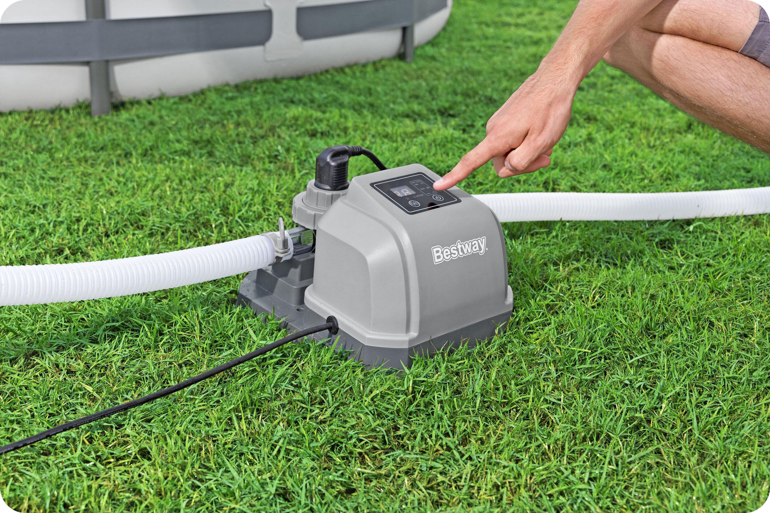Bestway Électrolyseur d'eau salée 2 g/h Hydrogenic 5/7